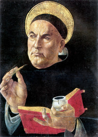 St. Thomas Aquinas Fine Art Print Attributed to Botticelli
