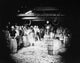 Wood Oil Barrels Fine Art Print - Vintage Cooperage Scene