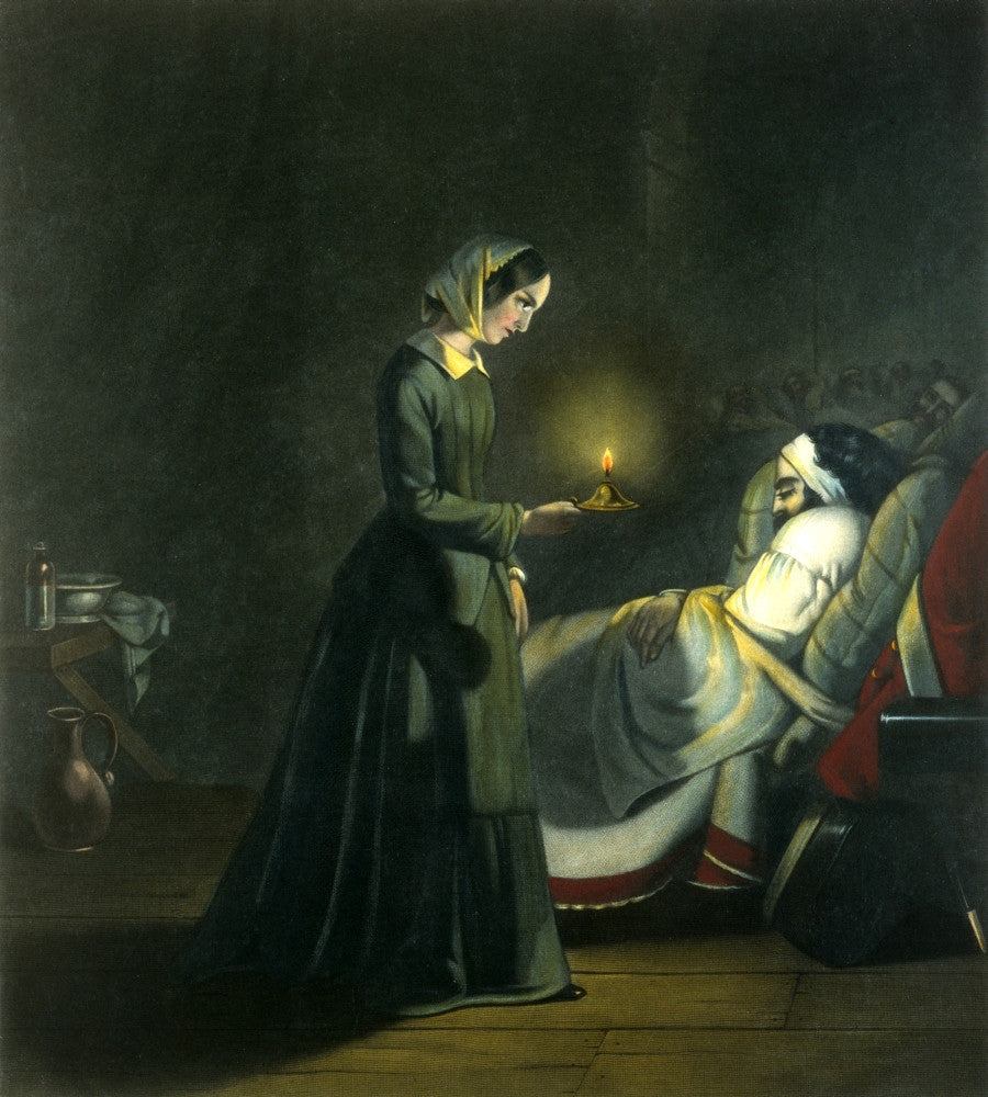 Florence Nightingale Fine Art Print - English Nurse & Reformer