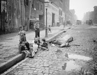 New York: Dead Horse Fine Art Print by Joseph Byron, 1900-06