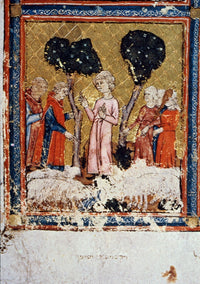 Exodus: Moses - Manuscript Illumination Fine Art Print (1320-30)