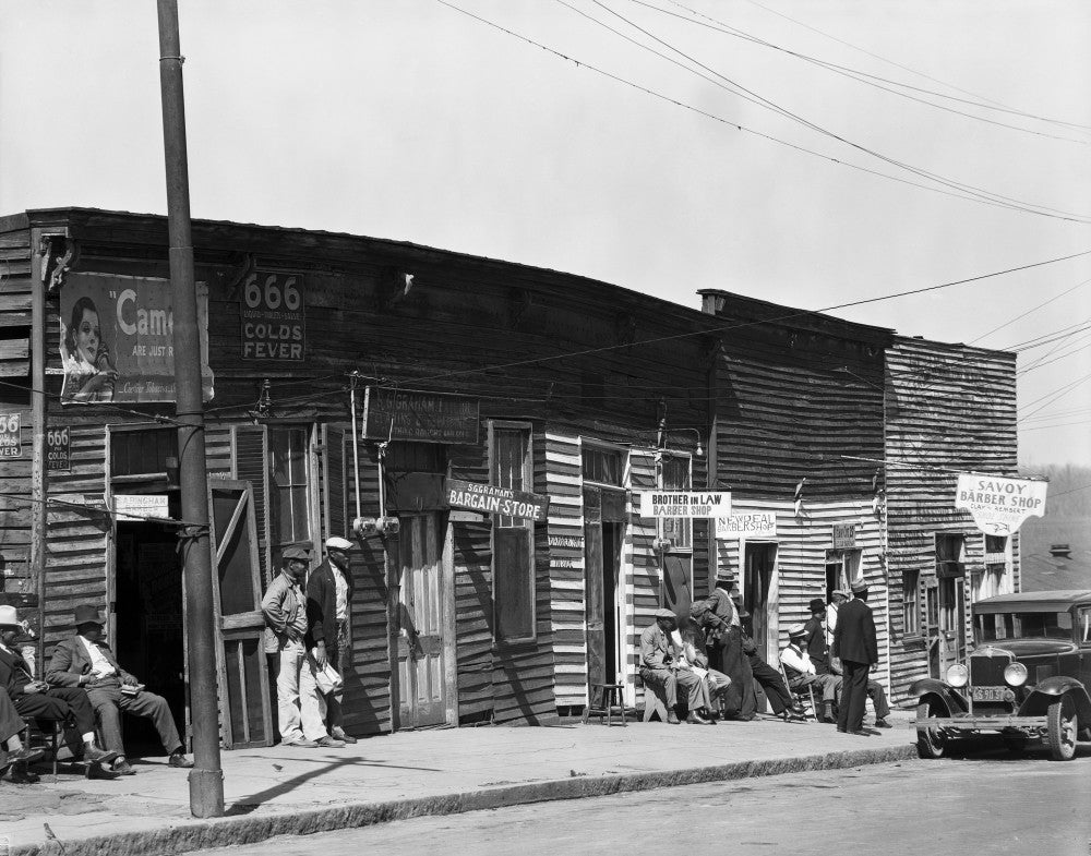 Barbershops Photograph Print by Walker Evans | Posterazzi