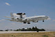 Boeing E-3A AWACS NATO Landing at Konya Air Base Poster Print by Riccardo Niccoli
