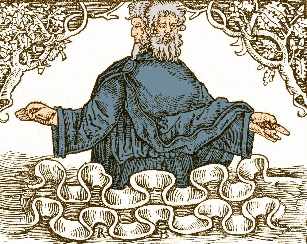 Janus, Roman God Fine Art Print by Science Source
