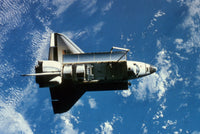 Space Shuttle Challenger Photographed in Orbit Fine Art Print by Granger Collection