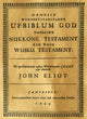 John Eliot Native American Bible Title Page Fine Art Print