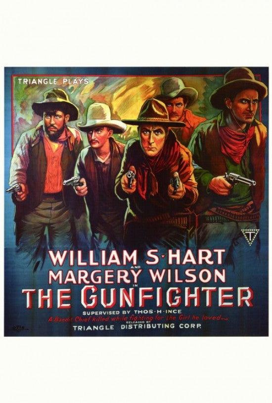 The Gunfighter Movie Poster Print - Classic Western Art