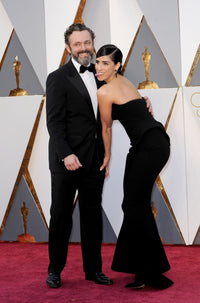 Michael Sheen and Sarah Silverman at the 2016 Oscars Photo Print