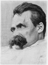 Friedrich Nietzsche Fine Art Print - German Philosopher & Poet