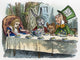 Alice's Mad Tea Party Fine Art Print - Sir John Tenniel Design