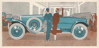 Two With Huge Renault Fine Art Print by Mary Evans Picture Library