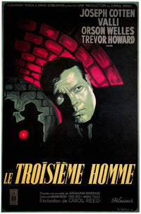 Le Troisieme Homme Movie Poster Fine Art Print - Masterprint