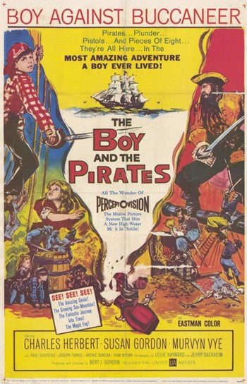 Boy and the Pirates Movie Poster - 11 x 17 Print