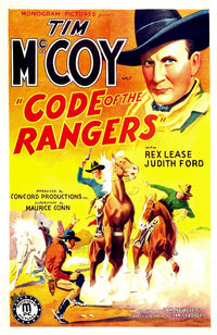 Code Of The Rangers Movie Poster Fine Art Print (1938)