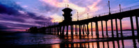 Huntington Beach Pier Sunset Fine Art Print - California Scene