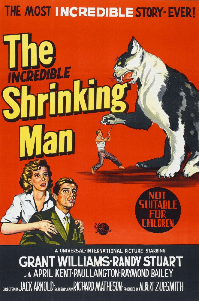 The Incredible Shrinking Man Movie Poster - 1957 Australian 1-Sheet