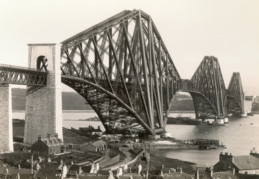 Scotland's Iconic Forth Bridge Fine Art Print - Granger Collection