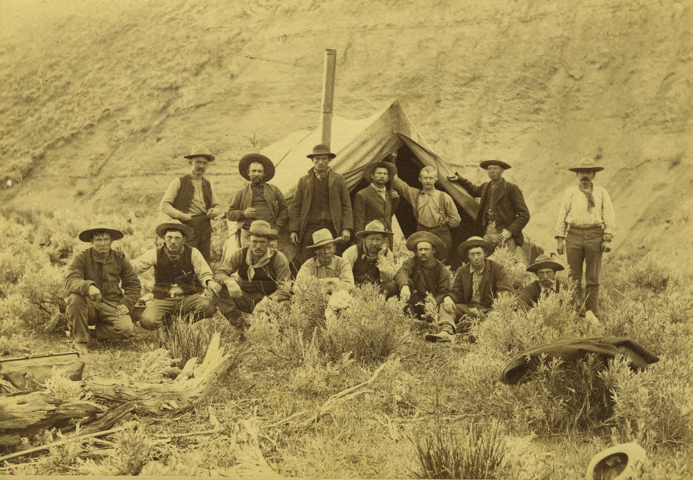 Cowboys On The Range Fine Art Print - Rustic Western Décor