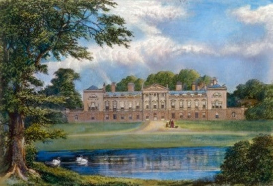 Woburn Abbey Poster Print - UK Bedfordshire Artwork
