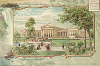 Pan-American Exposition Art Gallery Building Fine Art Print - 1901 Illustration