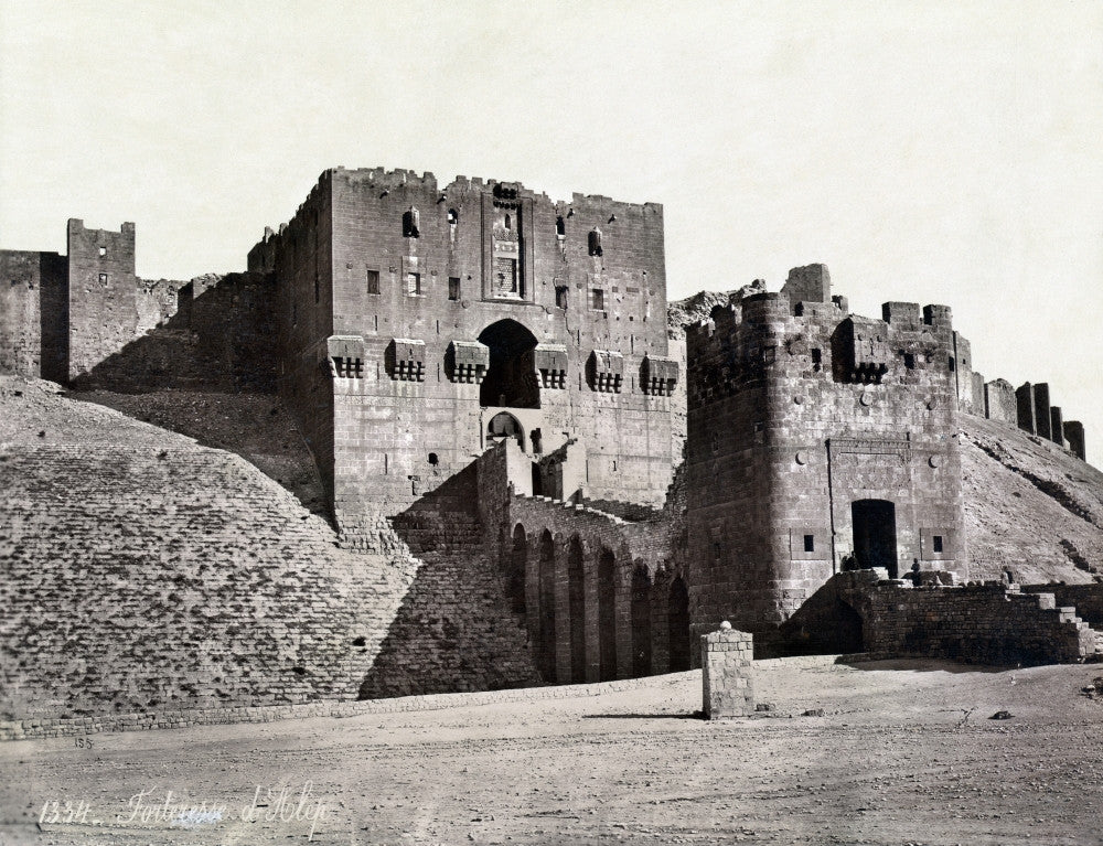 Aleppo Fortress Fine Art Print - Historic Photograph by Granger Collection