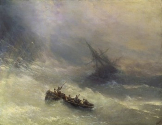 The Rainbow Fine Art Print by Ivan Aivazovsky - Tretyakov Gallery