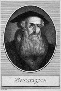 Heinrich Bullinger Etching - Swiss Religious Reformer Art Print by Heinrich Pfenninger