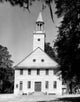 USA Midway Georgia Church Facade Fine Art Print