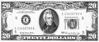 Twenty Dollar Bill Fine Art Print Featuring Andrew Jackson