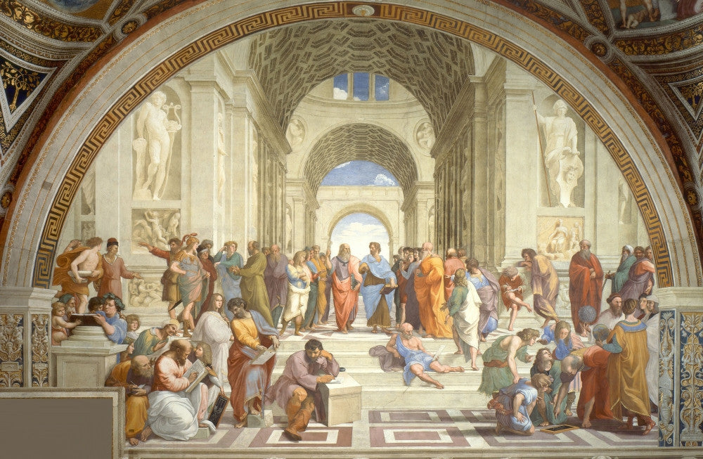 The School of Athens Fine Art Print by Raphael - Multiple Sizes