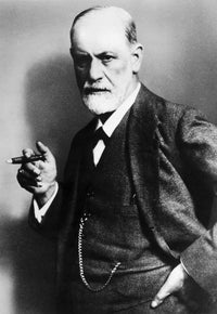 Sigmund Freud 1921 Photograph by Max Halberstadt - Fine Art Print