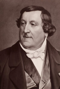 Gioacchino Rossini Italian Operatic Composer Fine Art Print by Granger Collection