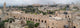 View of Old City Buildings, Jerusalem Fine Art Print by Panoramic Images