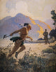 The Deerslayer Fine Art Print by N.C. Wyeth - 1925 Edition