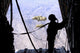 C-130 Hercules Airdrop Scene Fine Art Print by Stocktrek Images