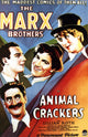 Animal Crackers Movie Poster featuring Groucho, Zeppo, Chico, and Harpo Marx - 1930 Fine Art Print
