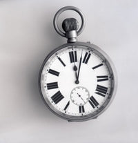 Old Fashioned Pocket Watch Fine Art Print - Vintage Charm