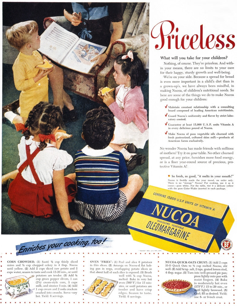 Nucoa Advertisement Fine Art Print (1947) by Granger Collection
