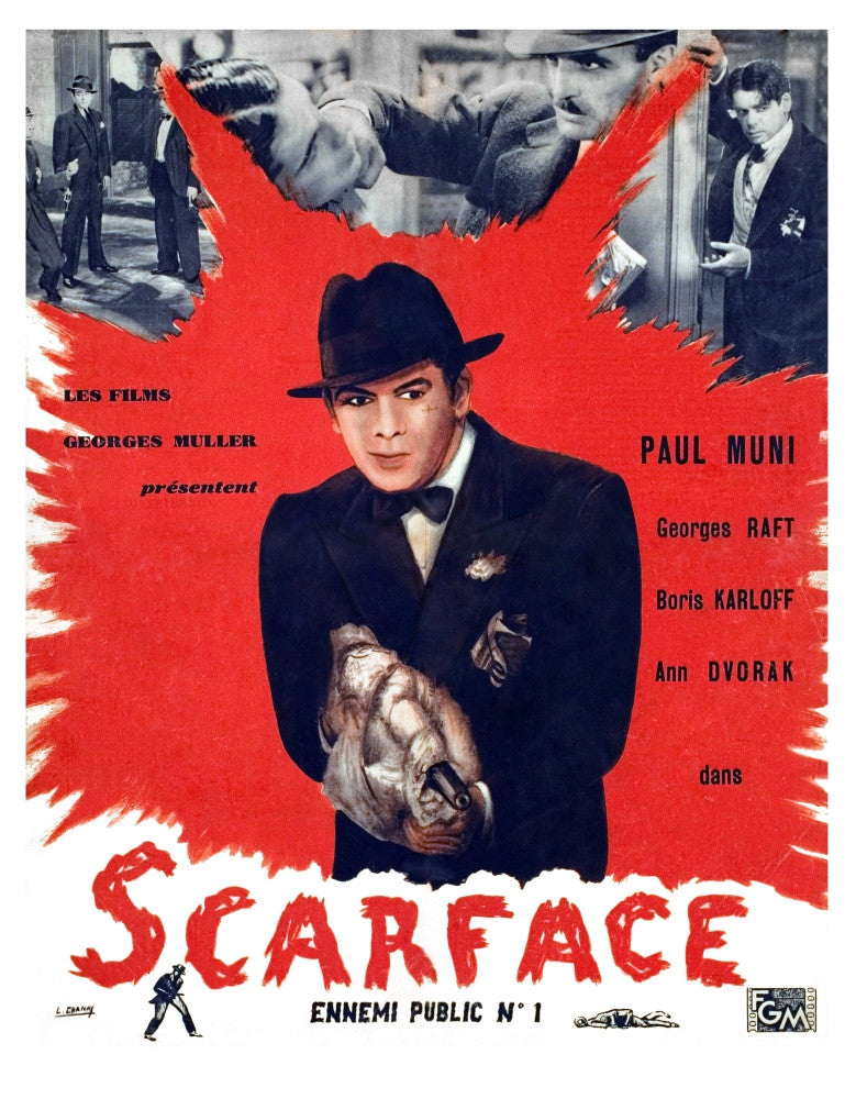 Scarface Movie Poster Masterprint (1932) | Posterazzi