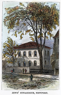 Touro Synagogue 1762 Fine Art Print - Wood Engraving | Posterazzi