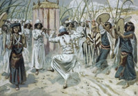 David Dancing before the Ark Fine Art Print by James Tissot