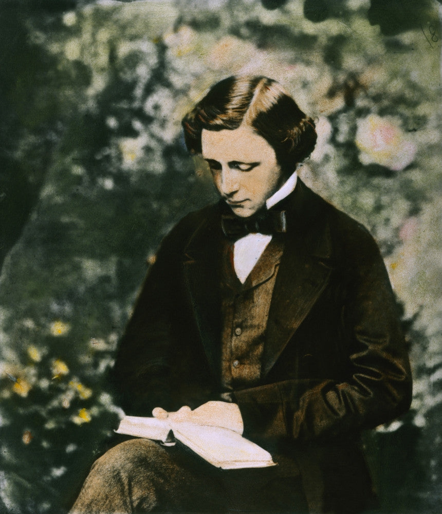 Lewis Carroll Fine Art Print - Oil Over Photograph (C1856)