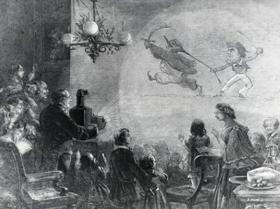 The Magic Lantern: 19th Century Slide Projector Fine Art Print