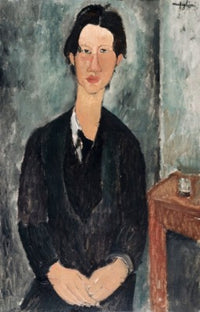Chaim Soutine 1917 Fine Art Print - Amedeo Modigliani | Posterazzi