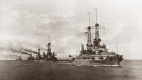 WWI American Fleet Poster Print - U.S. Navy Dreadnought Battleships