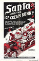 Santa and the Ice Cream Bunny Movie Poster (11 x 17)