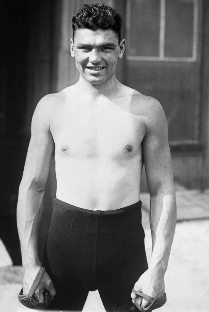 Jack Dempsey American Boxer Fine Art Print by Granger Collection