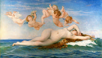 The Birth of Venus Fine Art Print by Alexandre Cabanel - 1863
