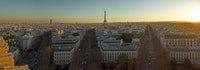 Elevated View of Paris from Arc de Triomphe Fine Art Print by Panoramic Images