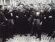 Benito Mussolini and Fascist Followers March on Rome Poster Print
